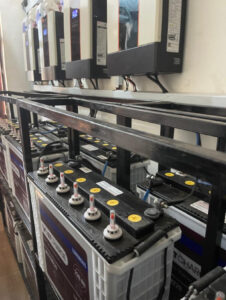 Batteries for a solar system