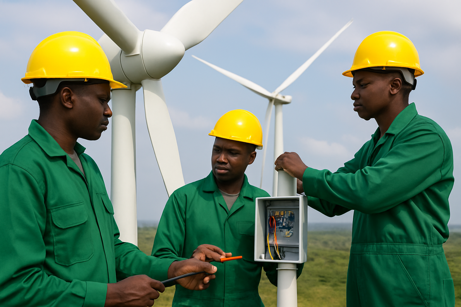 Wind power installation in sokoto