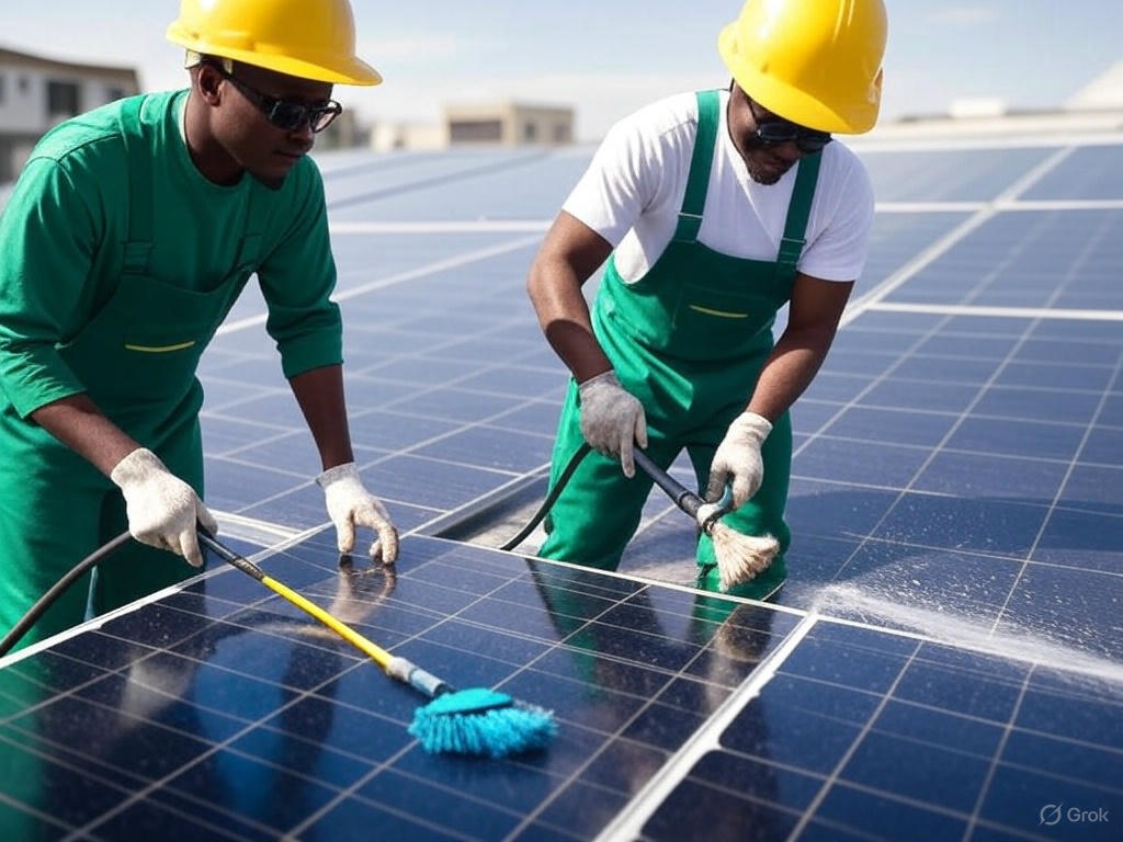 Solarlify Solar panel cleaning