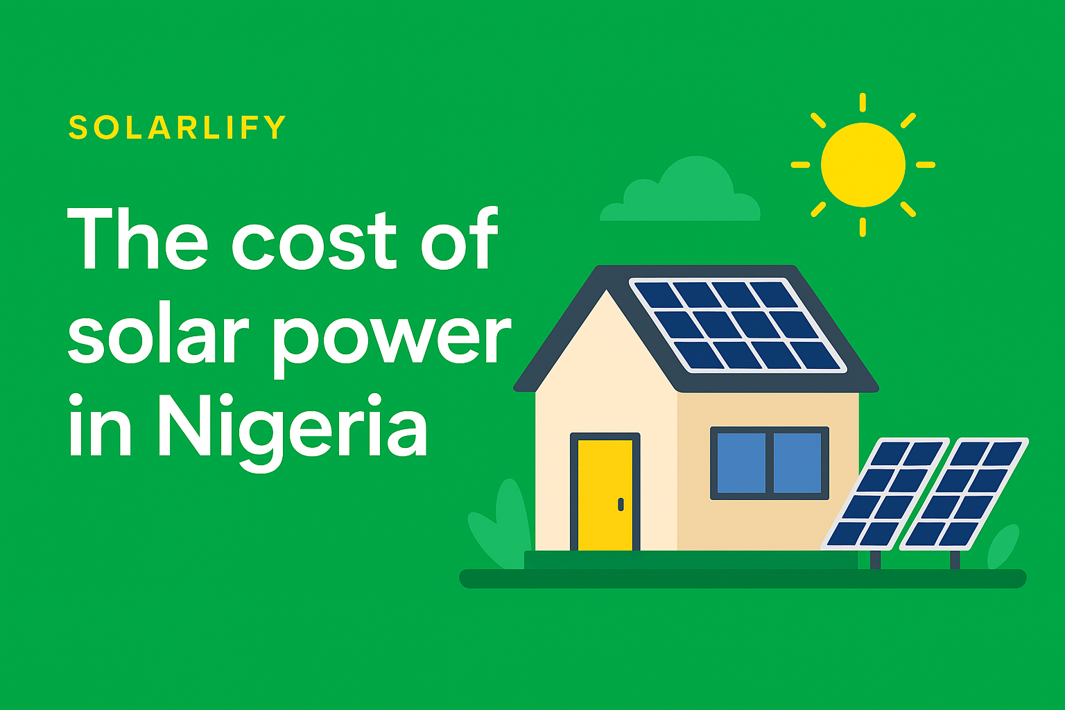 The cost of solar power in Nigeria featured image