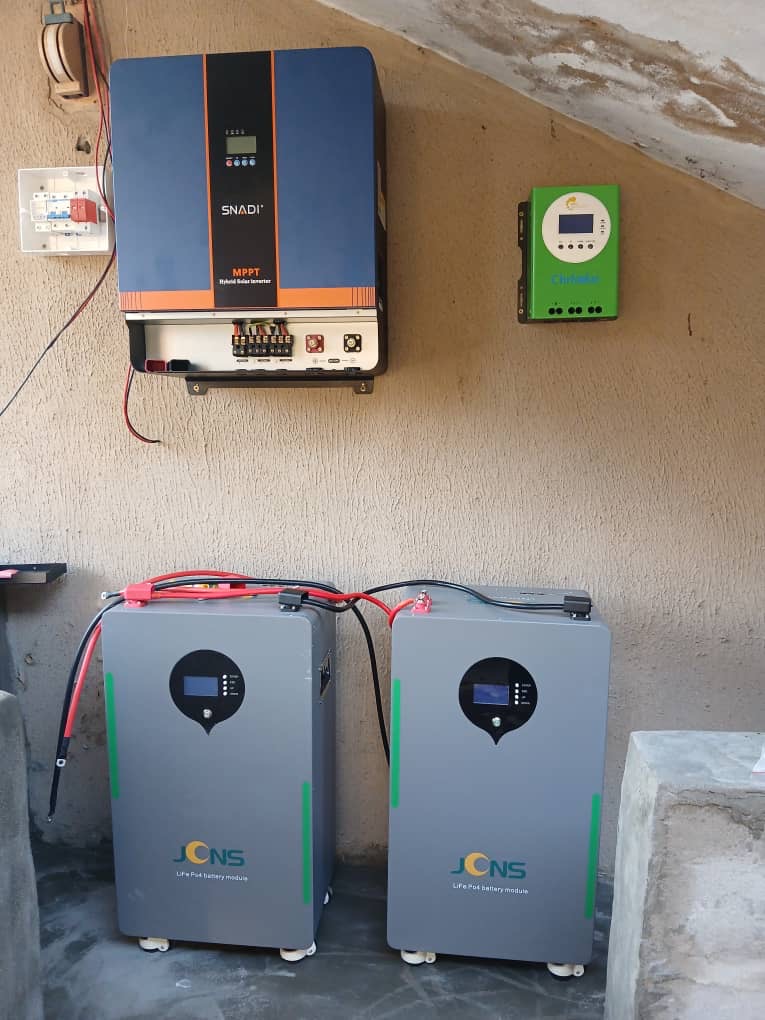3KVA solar system installation in Asaba