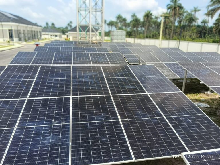 160kva solar farm in southern delta university, Orerokpe, Delta state