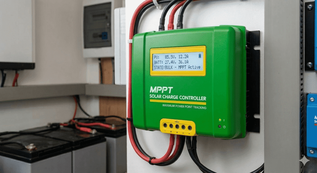 MPPT charge controller image